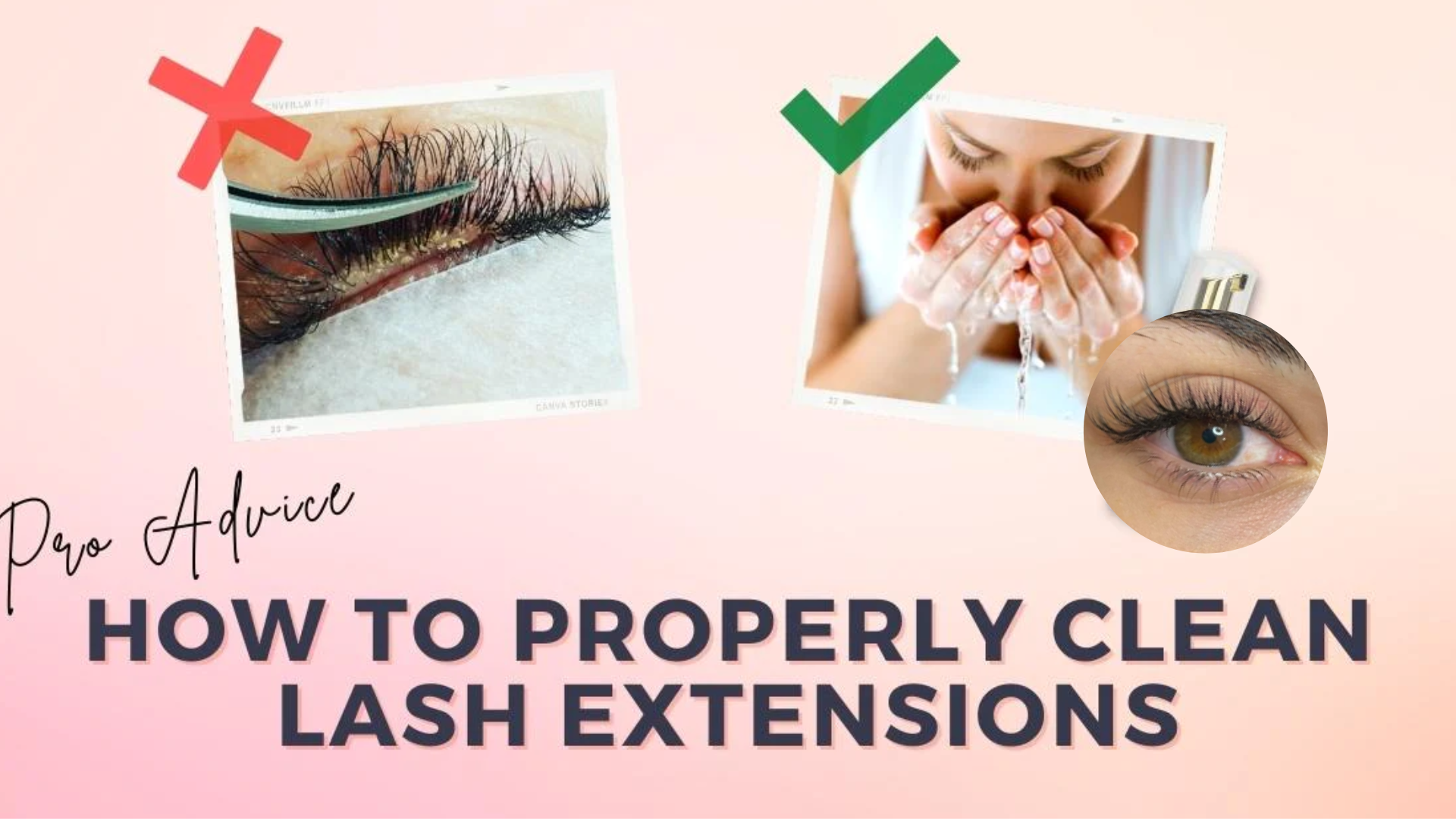 How to Properly Clean Lash Extensions - Pro Advice